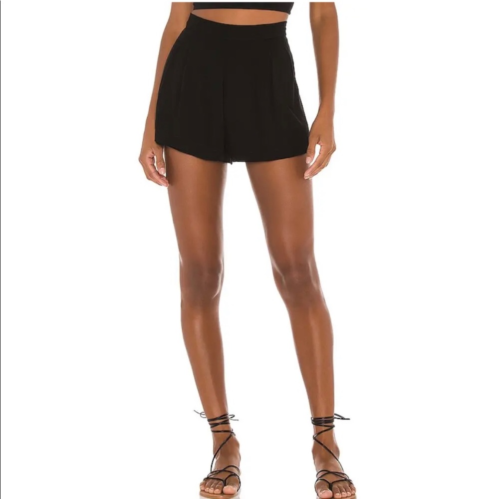 Indah High Waisted Lilly Short in Black